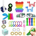 thumbnail image 1 of 30Pcs Sensory Toys Set, Stress Relief Finger Training Dimple Games Kit, 1 of 1