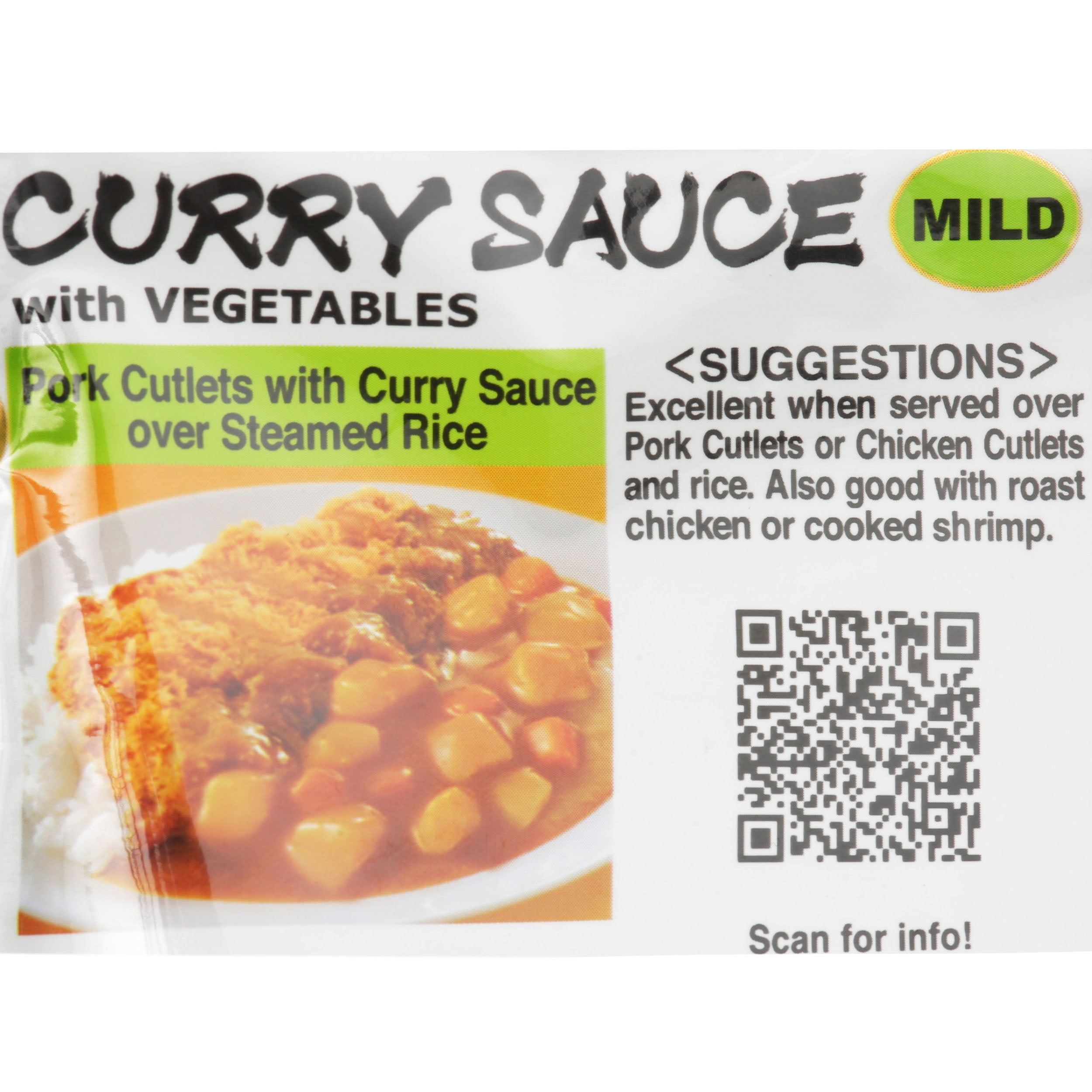 RETORT, Vegetables, with pack) Mil Style 7.4 Curry 5 Oz Japanese S&B Sauce