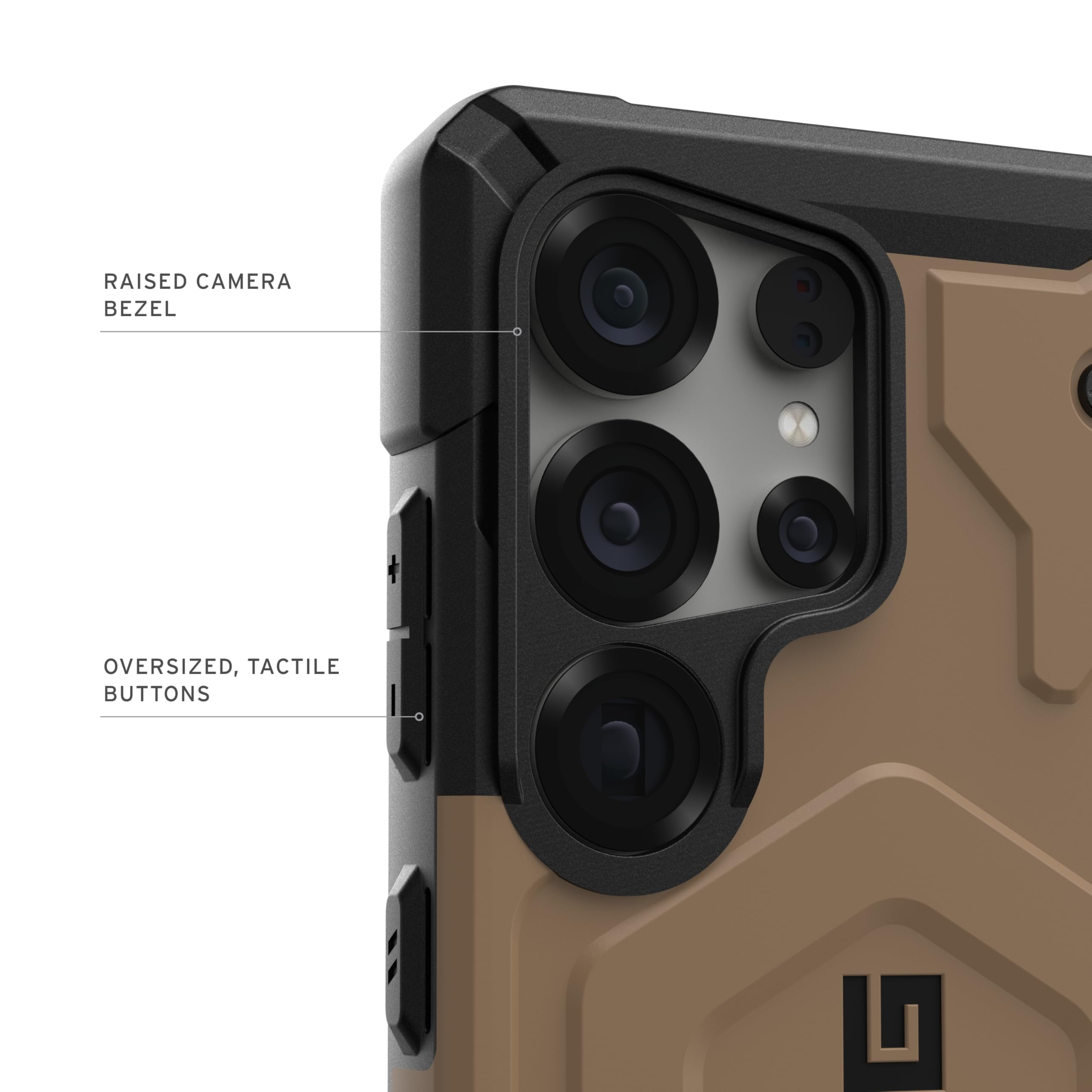 UAG Samsung Galaxy S25 Ultra Case 6.8" Pathfinder - Compatible with Magnetic Charging Armor Shell Impact-Resistant Rugged Military Grade Protective Cover, Dark Earth