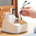 thumbnail image 3 of Desk Organizer Storage Box, Multi-Compartment Desk Stationery, Adjustable Dividers, Modern Office Design, For Home Office, Paper Supply Container, Office Supply Holder, Small Desk Accessorie, 3 of 7