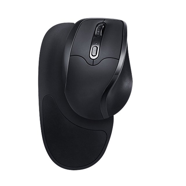 maskred Souris Ergonomique Sans Fil 2400DPI Souris Réglable avec Coussinet de Repose-Poignet Extra Large pour Ordinateur Portable N ° 01