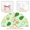 thumbnail image 6 of Kll 30" Christmas Tree Skirt Avocado Xmas Tree Skirts Mat For New Year Xmas Holiday Party Indoor Outdoor Home Decoration, 6 of 9