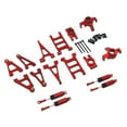thumbnail image 5 of Rushawy 1/14 RC Car Metal Parts 1/14 RC Trucks Replaces for 14301 14302 14303 RC Car Red, 5 of 9