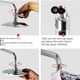 thumbnail image 5 of Bathroom Stainless Steel Shower Nozzle Large Water Outlet Sprinkler Universal Pressurized, 5 of 5