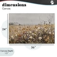 thumbnail image 4 of Stupell Industries Traditional Quaint Cottage Meadow Canvas Art, 36 x 24, by Jacky Ngan, 4 of 8