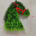 thumbnail image 4 of Animal Farm Horsehead Garland Decorative Pendant Outdoor Garden Decoration Rooster Garland Christmas Straw Wreath Pendant, 4 of 5