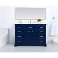 thumbnail image 6 of 48 inch single bathroom vanity in Blue, 6 of 8