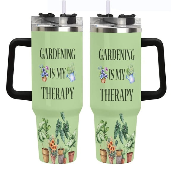 Gardening Gifts for Women - Plant Lovers Gifts - Garden Gift Women - Birthday Gardening Gift for Mom, Plant Lady, Gardeners - 40oz Travel Cup Insulated Tumbler
