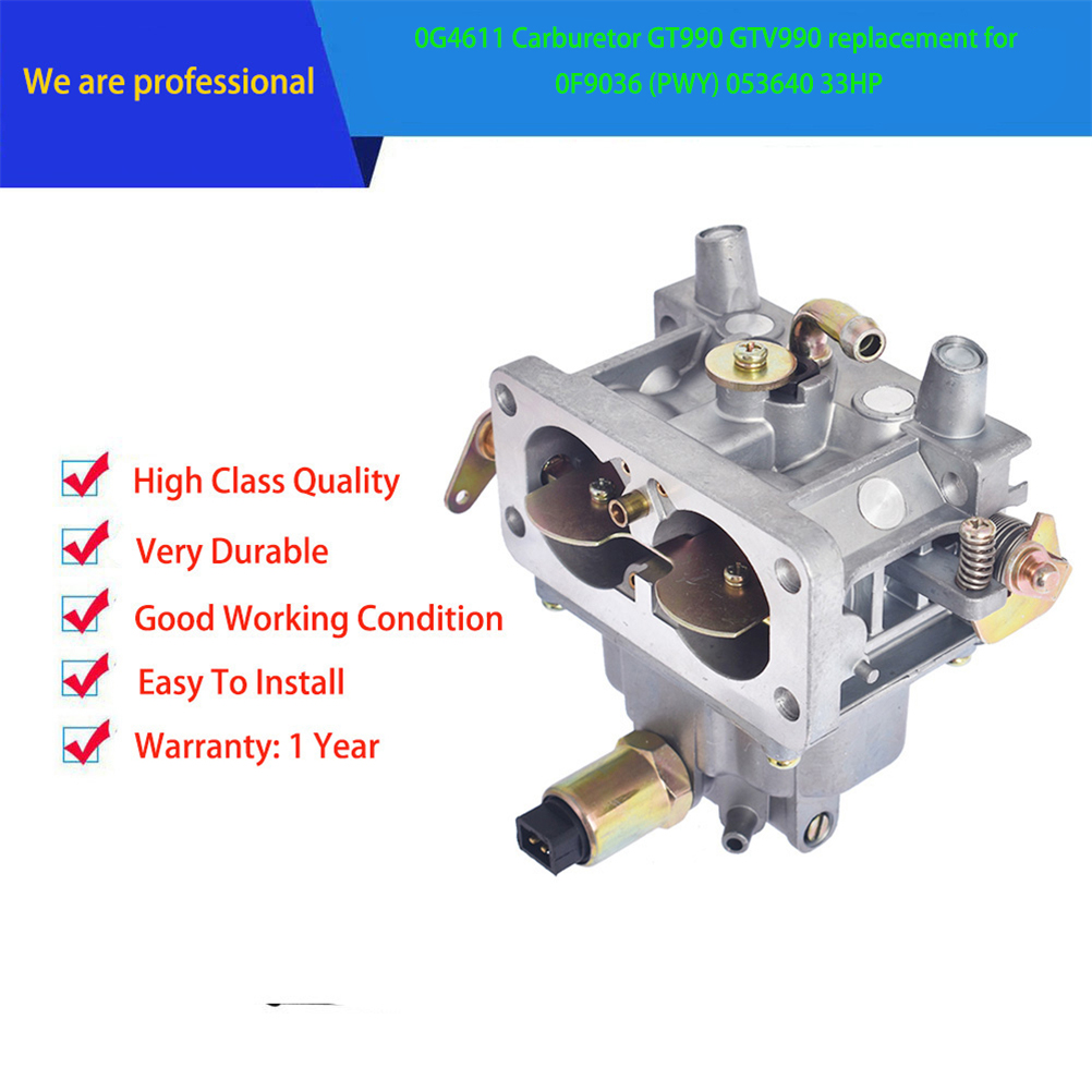 Carburetor For Generac 0G4611 / 0F9036 – Replaces GT990 GTV990 33HP Engine – Labwork