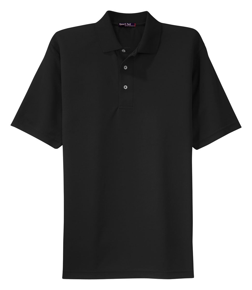 SportTek Men's Moisture Wicking Lightweight Polo Shirt
