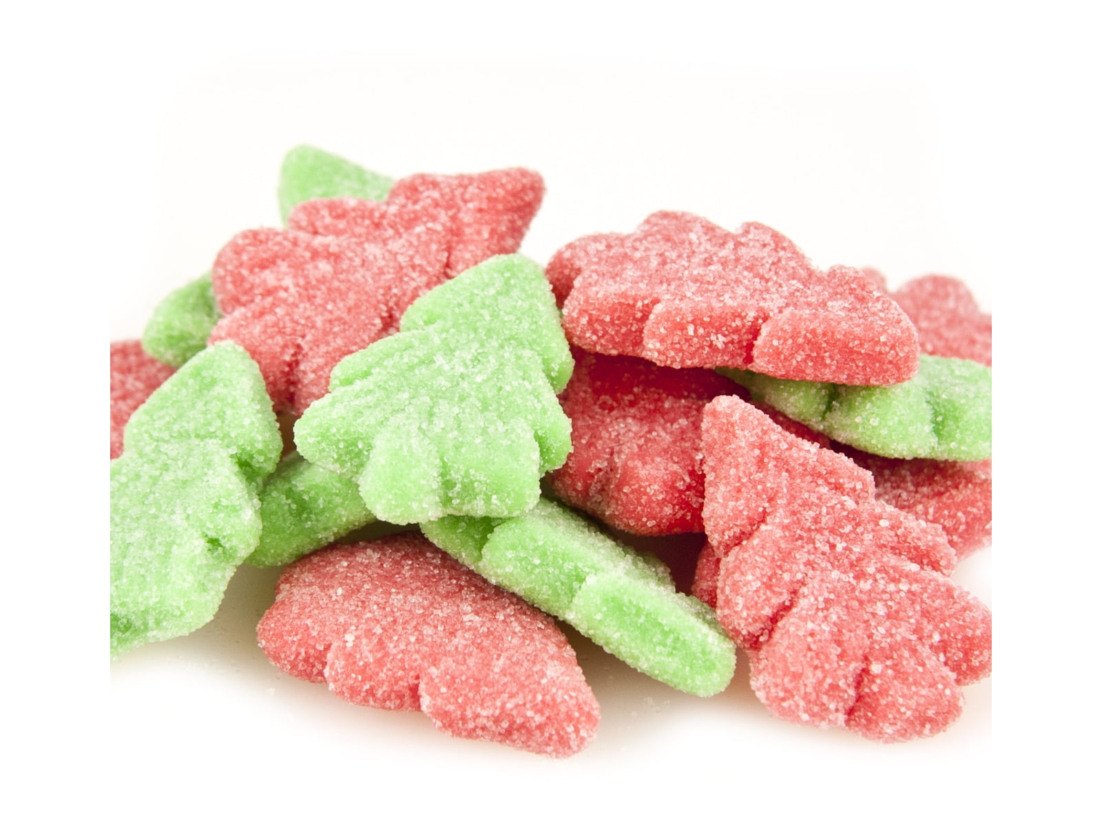 Gummi Christmas Trees Gummy sugar sanded Christmas Candy 4.4 pounds