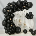 thumbnail image 3 of 114Pcs Black Balloons Garland Arch Kit Different Sizes 5/10/18 Inch Latex Black Ballon As Gender Reveal Wedding Graduation Anniversary Happy Birthday Party Supplies Decorations…, 3 of 7