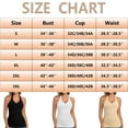 thumbnail image 3 of ANYFIT WEAR Shapewear Camisole with Built in Bra Compression Halter Tops for Women Tummy Control Body Shaper Tank Top, 3 of 8