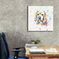 thumbnail image 3 of Epic Graffiti 'Colorful Watercolor Cocker Spaniel' by Furbaby Affiliates, Canvas Wall Art, 26"x26", 3 of 8