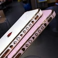 thumbnail image 6 of for iPhone 11 Case Plating Love Heart Phone Case TPU with Full Unique Full Camera Lens Protection Reinforced Corners Fun Cute Side Small Pattern Electroplate Case,White, 6 of 15