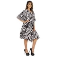 thumbnail image 2 of Moomaya Caftan Court pour Femmes, Robe de Nuit de Couverture, Robe Caftan, Manches Kimono, Tenue de Plage, 2 of 6