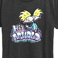 thumbnail image 3 of Hey Arnold! - Graffiti Arnold - Women's Short Sleeve Graphic T-Shirt, 3 of 5