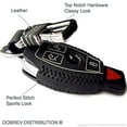 thumbnail image 5 of Dobrev Hot Sports Leather Case Fob Key Chain Fits Mercedes Benz Smart Key (Black), 5 of 6
