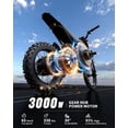 thumbnail image 2 of GT54 Pro 3000W Electric Dirt Motocycle - 49 MPH Top Speed, 60V/25Ah, 338Nm Torque, Off-Road Hydraulic Suspension, Removable Battery, All-Terrain Tires, UL2849, 2 of 7