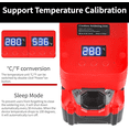 thumbnail image 2 of Estación de Soldadura Inalámbrica Compatible con Batería Mil*wau*kee de 18V, Soldador Eléctrico Portátil con Puertos USB y Tipo C, Kit de Soldador de Temperatura Ajustable para Bricolaje, Reparaci..., 2 of 8