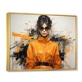 thumbnail image 2 of Designart "Stylish Infinite Style" Fashion Floater Framed Canvas Wall Art, 2 of 7
