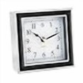 thumbnail image 3 of Natico  Alarm Clock, Black Enamel and Silver, 3 of 3