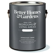 Better Homes & Gardens Interior Paint and Primer, Silver Sand / Gray, 1 Gallon, Semi-Gloss