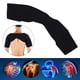 thumbnail image 2 of Vendaje protector negro para fitness y atletismo, protector de hombro deportivo elástico L, 2 of 8