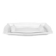 thumbnail image 2 of Fluted Tray Combo Pearl White – 3 Large Trays & 3 Small Trays: Durable, Disposable, and Elegant, Perfect for Parties, Events, Buffets, Catering (12), 2 of 3