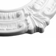 thumbnail image 5 of Recessed Ceiling Fan Spot Light Trim White Urethane Decorative Ceiling Medallion 4" ID x 8" OD Light Rosette Water resistant Lightweight Ceiling Moulding Renovators Supply Pack of 5, 5 of 7