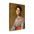 thumbnail image 4 of William Merritt Chase 'Girl In A Japanese Costume' Canvas Art, 4 of 4