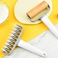 thumbnail image 4 of D-GROEE PP Lattice Cutter, Dough Lattice Roller Cutter Baking Tool Cookie Pie Pizza Bread Pastry Crust Roller Cutter, Household Time-Saver Baking Pastry Tools for Pizza Biscuits, 4 of 7