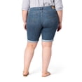 thumbnail image 4 of Levi Strauss Signature Women's and Women's Plus Bermuda Shorts, Sizes 0-26, 4 of 7