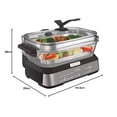 thumbnail image 2 of Cuisinart Vaporera Digital de vidrio, 2 of 4