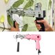thumbnail image 4 of Máquina de tejer eléctrica BLESIY Máquina de hacer mechones Rosado, 4 of 8