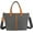 Grey, variant on Kukuzhu Canvas Tote Bag Women Large Chic Elegant Casual Shoulder Bag Handbag