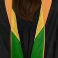 thumbnail image 2 of Endea Graduation Masters Hood For Engineering, Civil Engineering - Orange/Green/Gold, 2 of 6