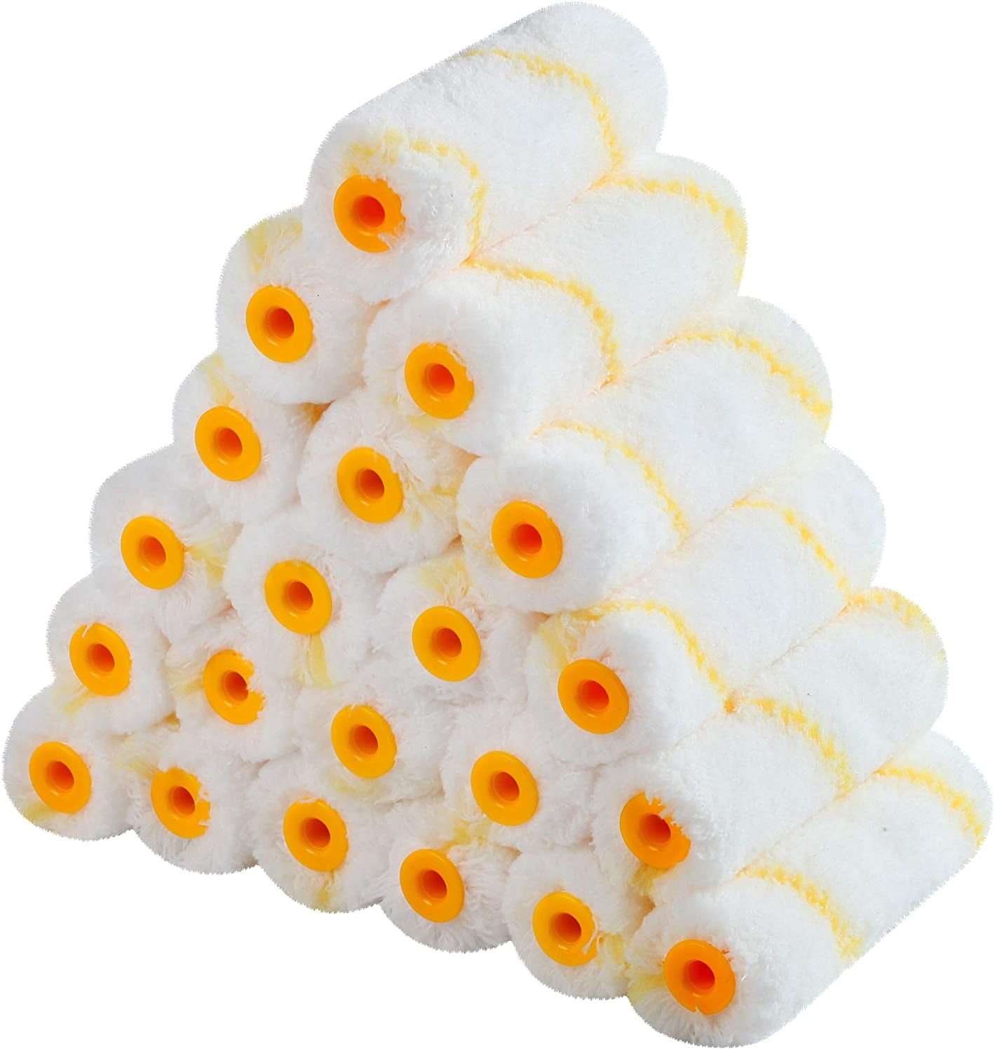 Paint Roller Cover, 4" Roller Cover, 24Pack, Paint Roller Brush, Small