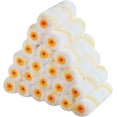 thumbnail image 1 of Couvre-rouleaux. 4 Pouces Couvre-Rouleaux. Lot de 24, Pinceau à Rouleau, Petit Ponceuse à Rouleau, Fournitures de Peinture Intérieure, Couvre-Châssis et Kit de Rouleaux de Peinture, 1 of 6