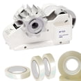 thumbnail image 3 of GUOOL Tape Dispenser Fixed Length Tape Cutter Wear Resistant Tape Cutting Tool Premium White, 3 of 7