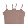 thumbnail image 1 of Vêtements d'Été pour Femmes Débardeur Sans Manches à Col Rond Uni, 1 of 7