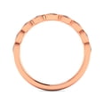 thumbnail image 4 of Diamond 1/10 ct tw Stackable Ring in 14K Rose Gold, 4 of 4