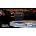 thumbnail image 4 of 10 ARC Nevado Denver Whiskey Glasses Set, 11.5 oz. - USA made, Barware - Blue, 4 of 5