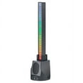 thumbnail image 1 of COM1950s Sound Activated Rgb Light Headphone Stand with Speakers, Multifunctional Audio Visualizer for Gaming, Desktop, and Car Use, Adaptive Microphone Gain Control and Background Noise Filtering, 1 of 1