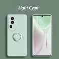 thumbnail image 1 of Funda Parachoques Trasera Del Teléfono Para OPPO Reno 10 Pro 5G A78 4G De Soporte De Anillo De Silicona Líquida A Prueba De Golpes, 1 of 4