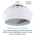 thumbnail image 3 of Vornado 560 Whole Room Air Circulator with 4 speeds, 560-Medium, White, 3 of 6