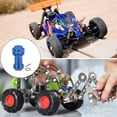 thumbnail image 6 of Hex Hub Adapter Extension Conversion with Dust Cap Plug 17mm to 30mm for 1/8 Remote Control Car(Blue), 6 of 6