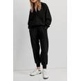 thumbnail image 4 of Womens 2 Piece Sweatsuits Set Long Sleeve Half Zip Pullover Sweatshirt Joggers Sweatpants Fall Outfits Tracksuit, 4 of 6