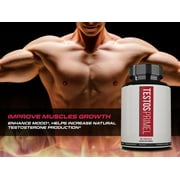 Testos Primel Advanced Formula, TestosPrimel for Muscles Strength, Testoprime, 180 Capsules, 2 Month Supply