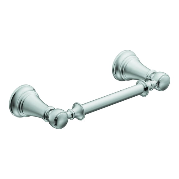 Moen Weymouth Chrome Double Post Pivoting Toilet Paper Holder